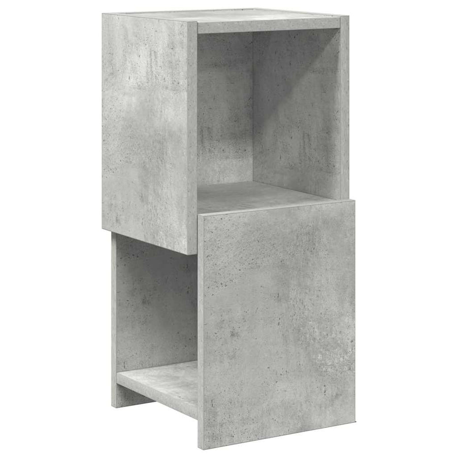 Hoekkast Wit 25,5x25x55cm Bewerkt hout