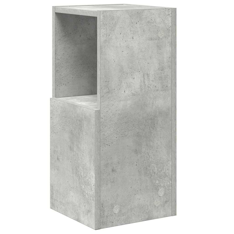 Hoekkast Wit 25,5x25x55cm Bewerkt hout