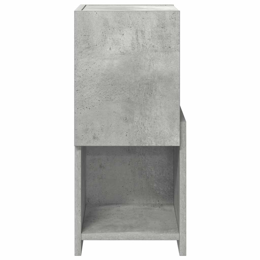 Hoekkast Wit 25,5x25x55cm Bewerkt hout