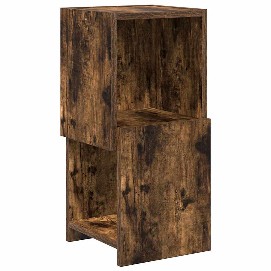 Hoekkast Wit 25,5x25x55cm Bewerkt hout
