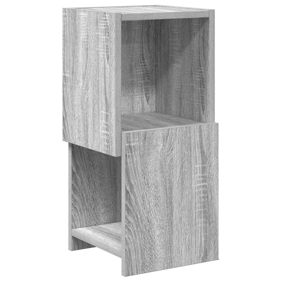Hoekkast Wit 25,5x25x55cm Bewerkt hout