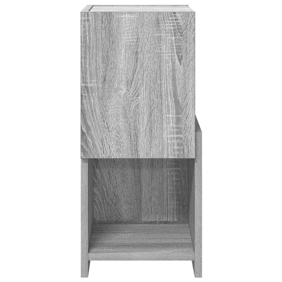 Hoekkast Wit 25,5x25x55cm Bewerkt hout