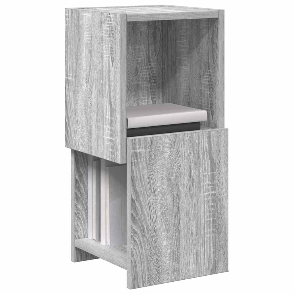 Hoekkast Wit 25,5x25x55cm Bewerkt hout