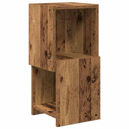 Hoekkast Wit 25,5x25x55cm Bewerkt hout