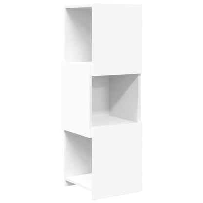 Hoekkast Wit 30,5x30x95cm Bewerkt hout