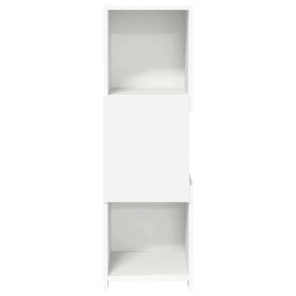 Hoekkast Wit 30,5x30x95cm Bewerkt hout