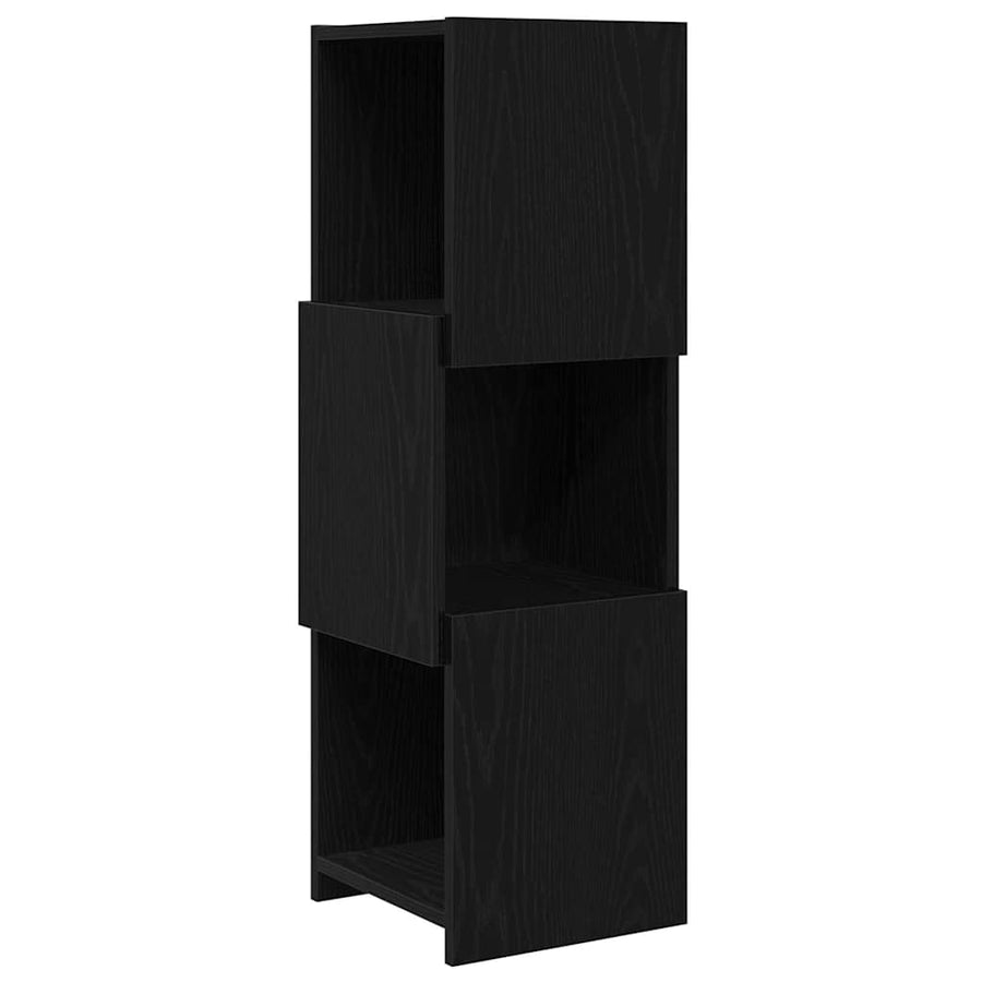 Hoekkast Wit 30,5x30x95cm Bewerkt hout
