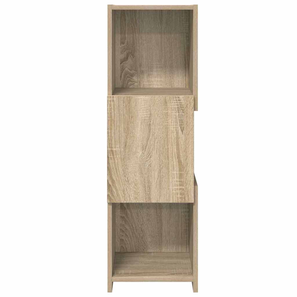Hoekkast Wit 30,5x30x95cm Bewerkt hout