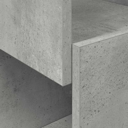 Hoekkast Wit 30,5x30x95cm Bewerkt hout