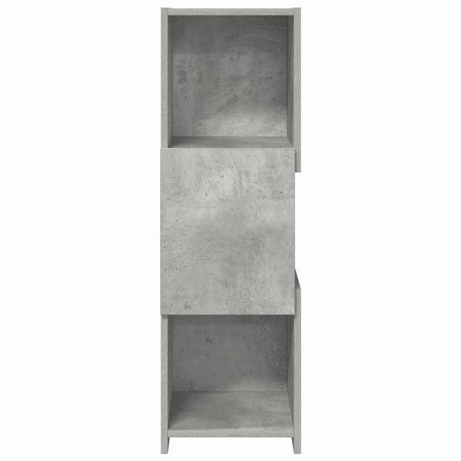 Hoekkast Wit 30,5x30x95cm Bewerkt hout
