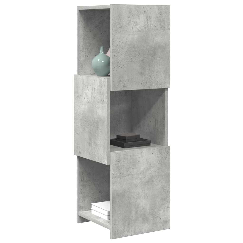 Hoekkast Wit 30,5x30x95cm Bewerkt hout