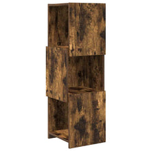 Hoekkast Wit 30,5x30x95cm Bewerkt hout