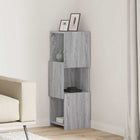 Hoekkast 30,5x30x95 cm bewerkt hout wit