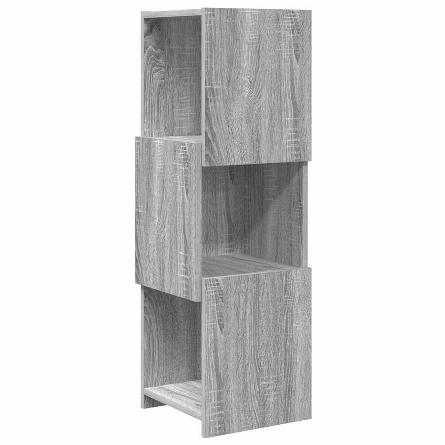 Hoekkast Wit 30,5x30x95cm Bewerkt hout