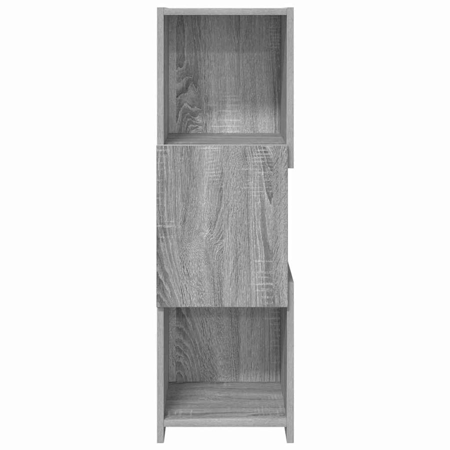Hoekkast Wit 30,5x30x95cm Bewerkt hout