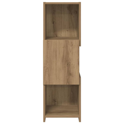 Hoekkast Wit 30,5x30x95cm Bewerkt hout