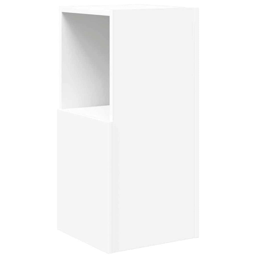 Hoekkast Wit 30,5x30x65cm Bewerkt hout