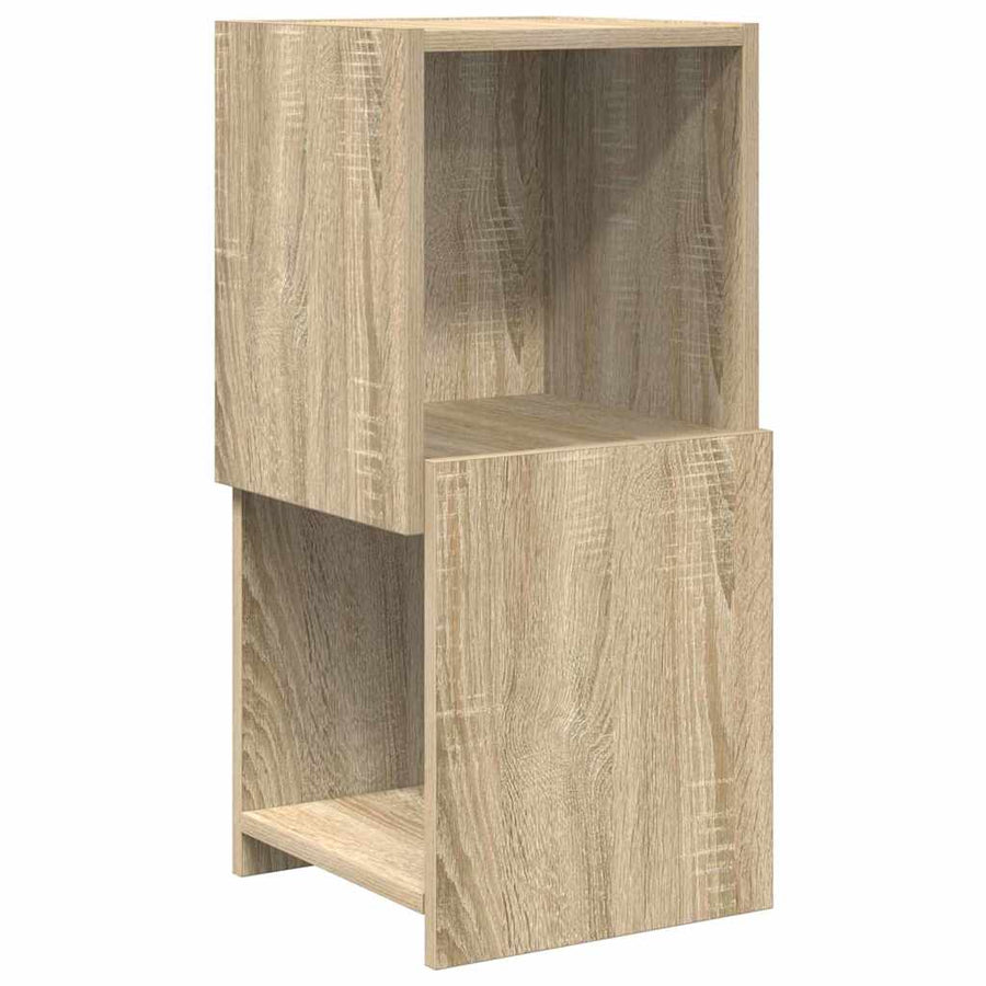 Hoekkast Wit 30,5x30x65cm Bewerkt hout