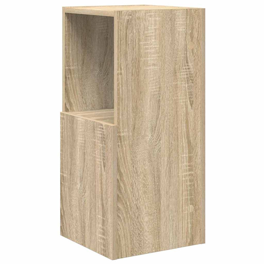 Hoekkast Wit 30,5x30x65cm Bewerkt hout