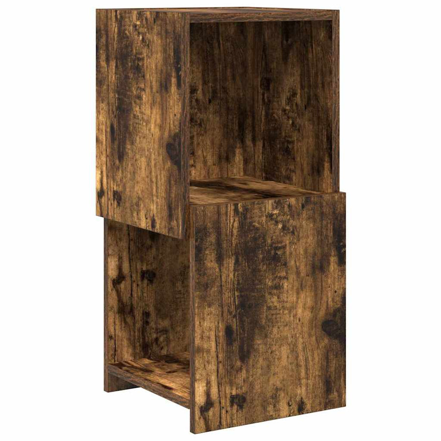 Hoekkast Wit 30,5x30x65cm Bewerkt hout
