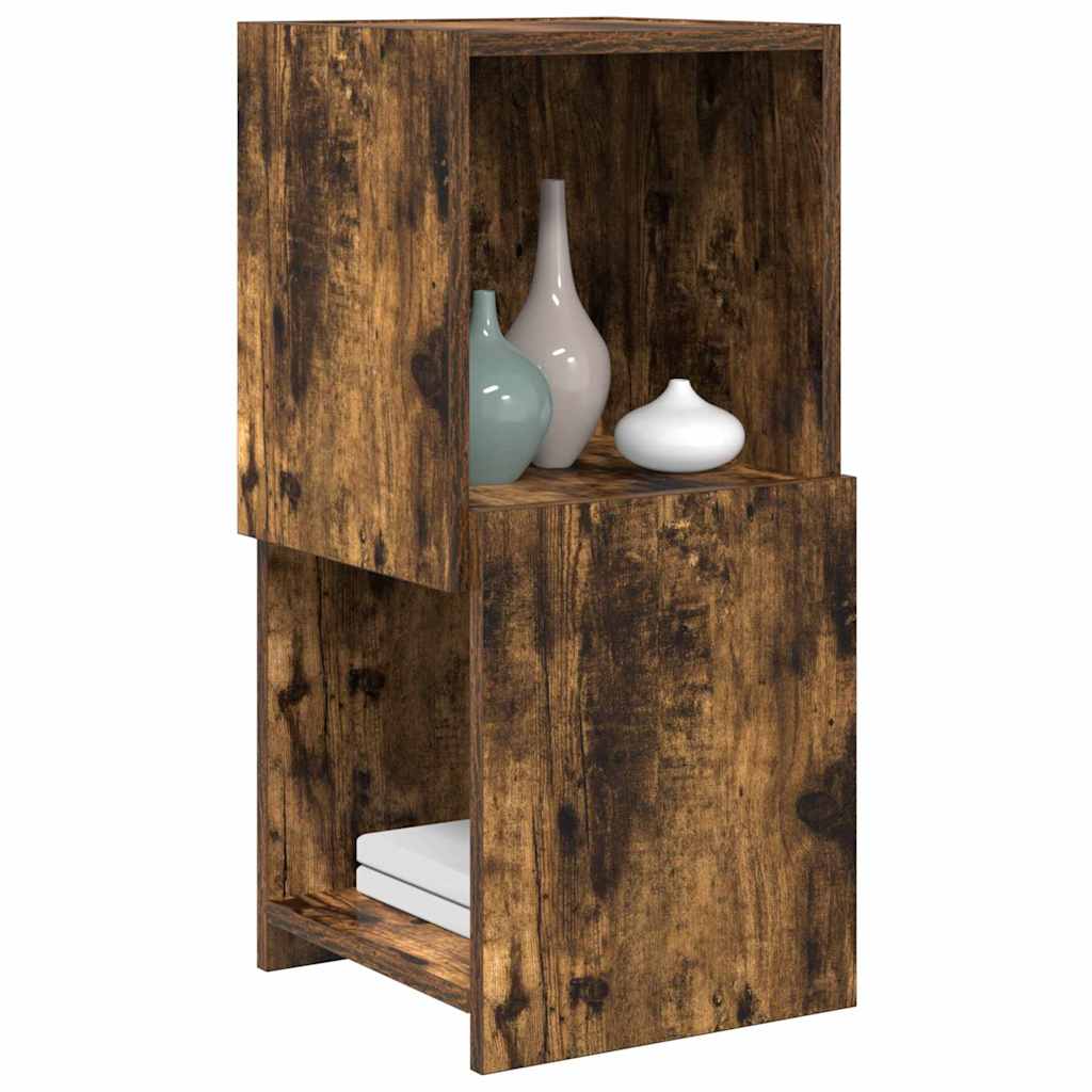 Hoekkast Wit 30,5x30x65cm Bewerkt hout