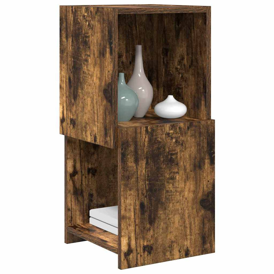 Hoekkast Wit 30,5x30x65cm Bewerkt hout