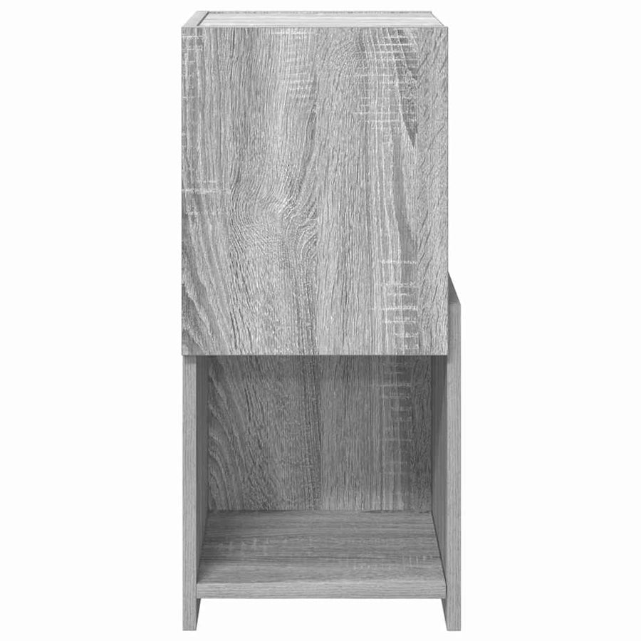 Hoekkast Wit 30,5x30x65cm Bewerkt hout