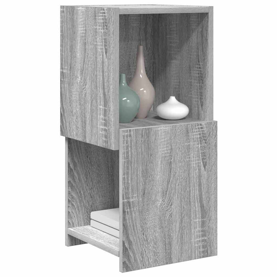 Hoekkast Wit 30,5x30x65cm Bewerkt hout