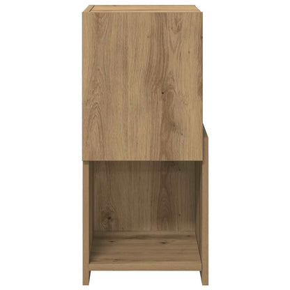 Hoekkast Wit 30,5x30x65cm Bewerkt hout