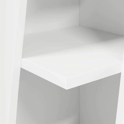 Hoekkast Wit 27,5x27x102cm Bewerkt hout