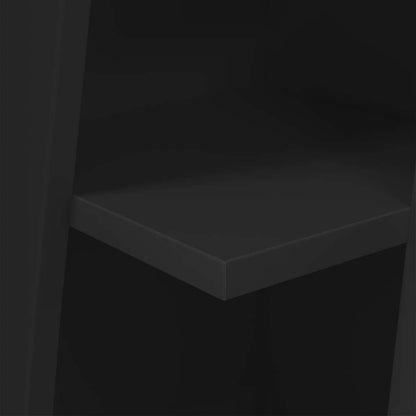 Hoekkast Wit 27,5x27x102cm Bewerkt hout