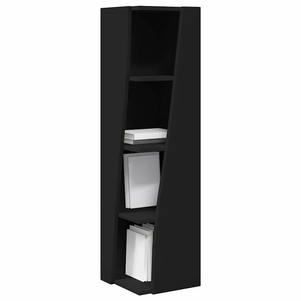 Hoekkast Wit 27,5x27x102cm Bewerkt hout