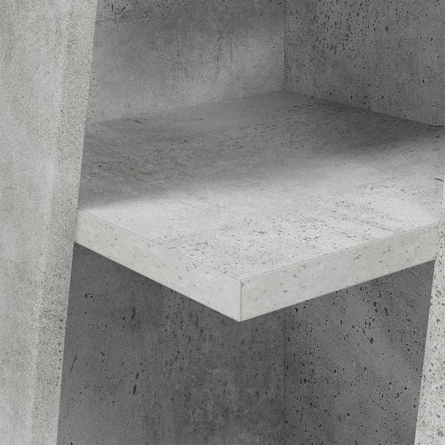 Hoekkast Wit 27,5x27x102cm Bewerkt hout