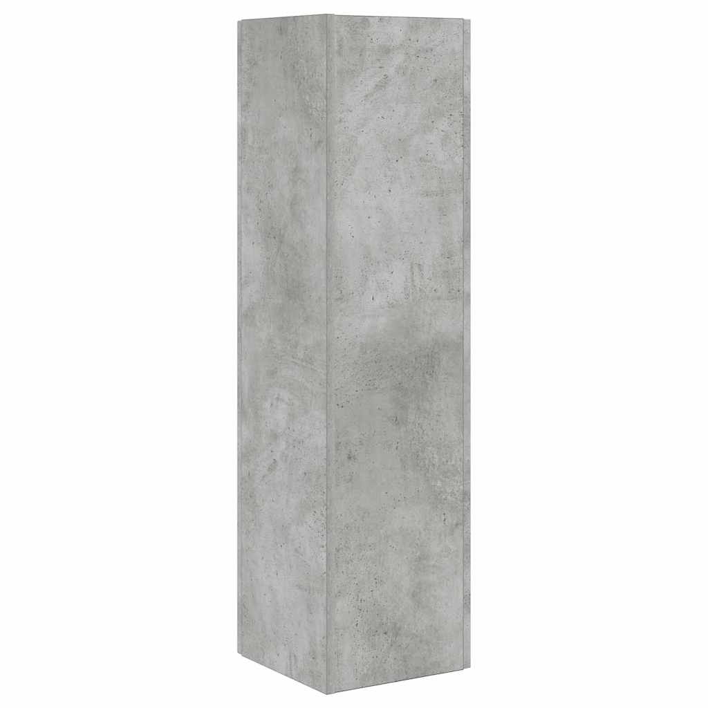 Hoekkast Wit 27,5x27x102cm Bewerkt hout