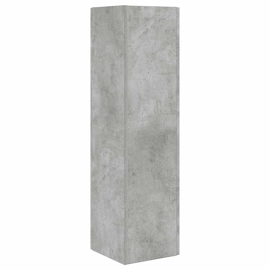 Hoekkast Wit 27,5x27x102cm Bewerkt hout