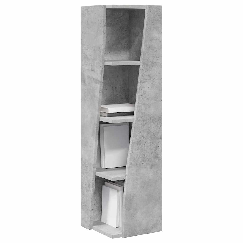 Hoekkast Wit 27,5x27x102cm Bewerkt hout