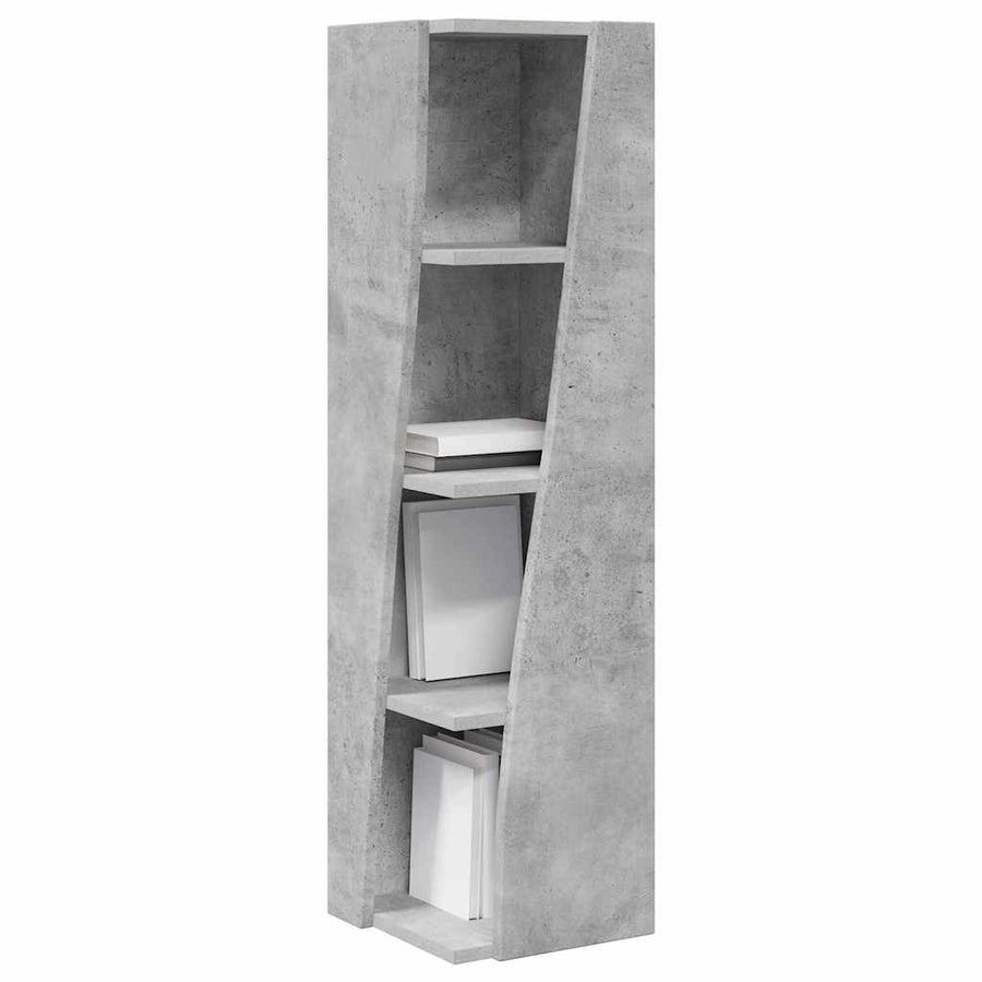 Hoekkast Wit 27,5x27x102cm Bewerkt hout