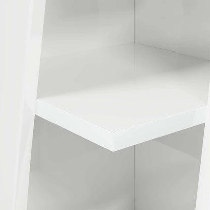 Hoekkast Wit 27,5x27x102cm Bewerkt hout