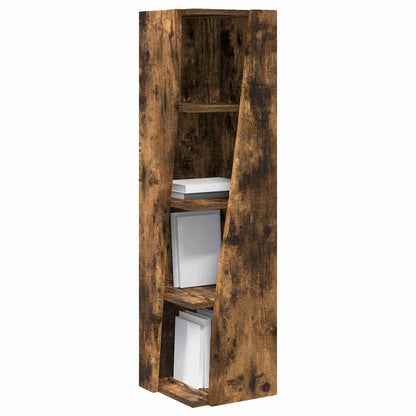 Hoekkast Wit 27,5x27x102cm Bewerkt hout