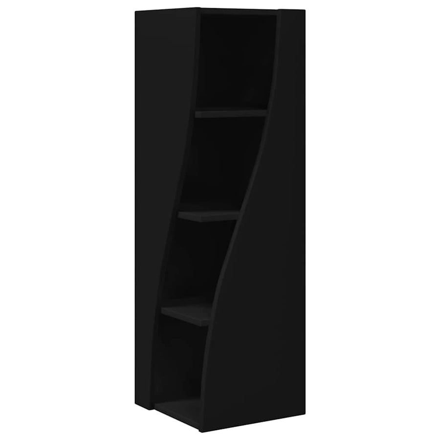 Hoekkast Wit 32x32x102cm Bewerkt hout