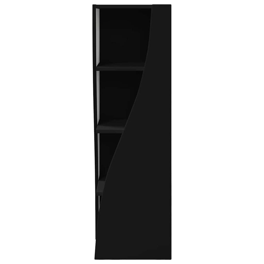Hoekkast Wit 32x32x102cm Bewerkt hout