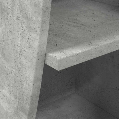 Hoekkast Wit 32x32x102cm Bewerkt hout