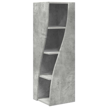 Hoekkast Wit 32x32x102cm Bewerkt hout