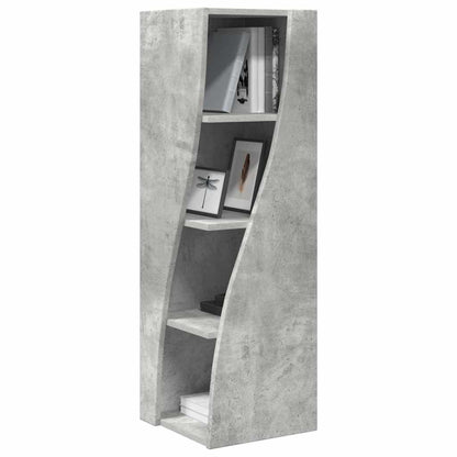 Hoekkast Wit 32x32x102cm Bewerkt hout