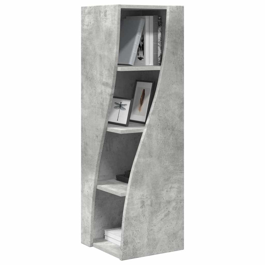 Hoekkast Wit 32x32x102cm Bewerkt hout