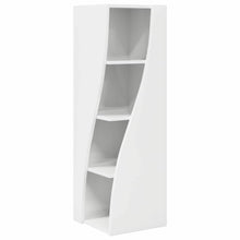 Hoekkast Wit 32x32x102cm Bewerkt hout