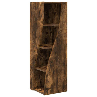 Hoekkast Wit 32x32x102cm Bewerkt hout