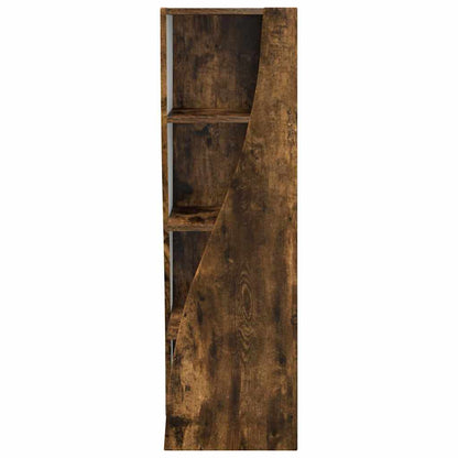 Hoekkast Wit 32x32x102cm Bewerkt hout