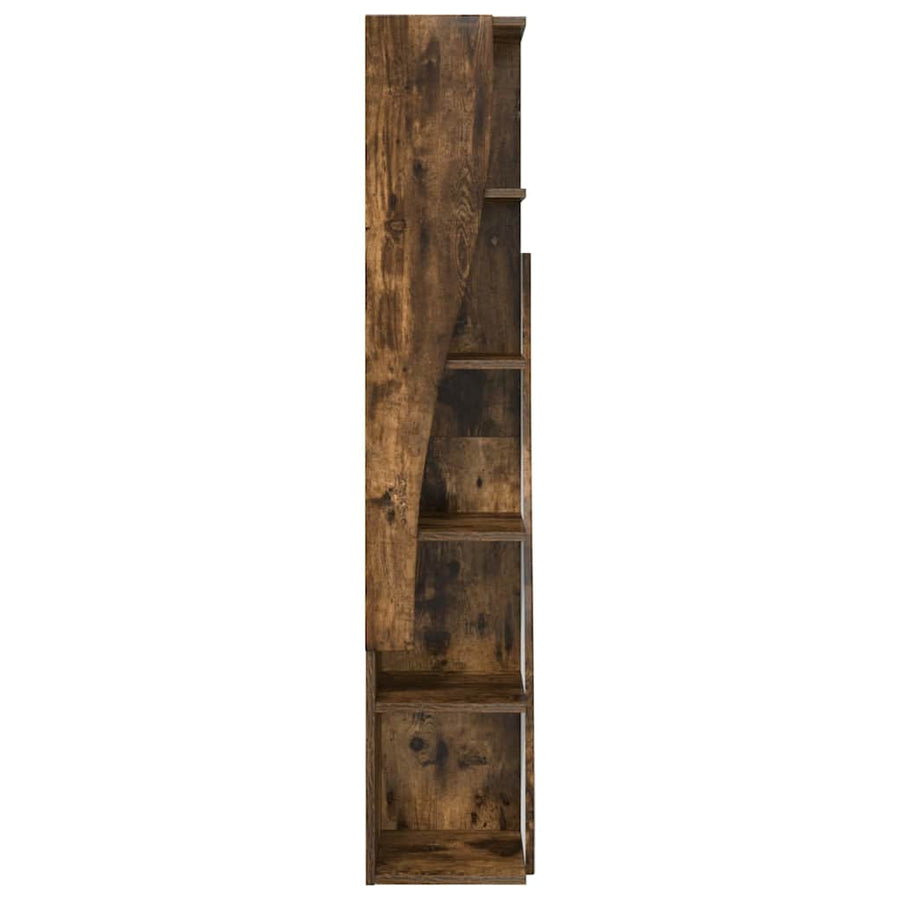 Hoekkast Wit 27,5x27x140cm Bewerkt hout