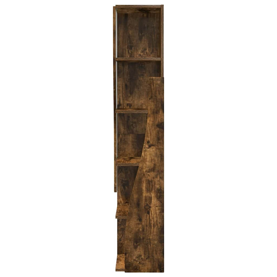 Hoekkast Wit 27,5x27x140cm Bewerkt hout